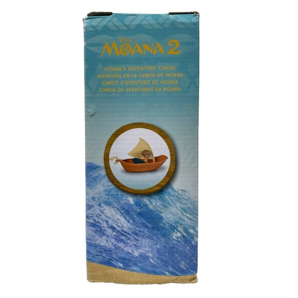 Disney Moana 2 Moana’s Adventure Canoe Playset 10 Piece Set - Picture 9 of 15